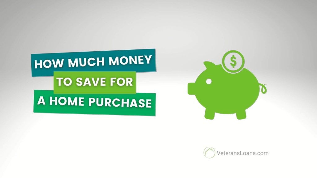 log graphic for how much money to save for a home purchase