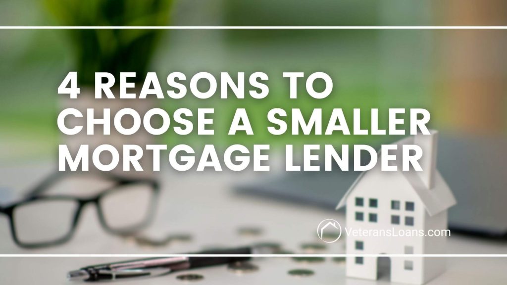 blog cover four reasons to choose a smaller mortgage lender